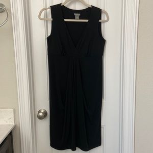 Ann Taylor Size Small Sleeveless Black Dress EUC